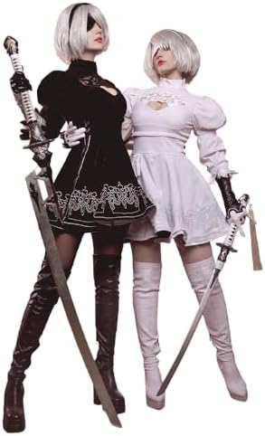 Amazon.com: MelangCos NieR Automata No2 Type B 2B Cosplay Costume